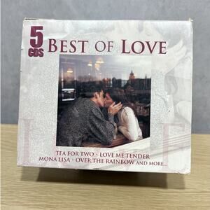 THE BEST OF LOVE 5 CD SET VOL 1-4 & LEGENDARY MALE VOCALISTS